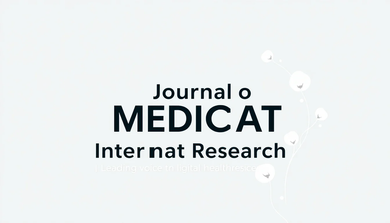 Journal of Medical Internet Research | Vibepedia