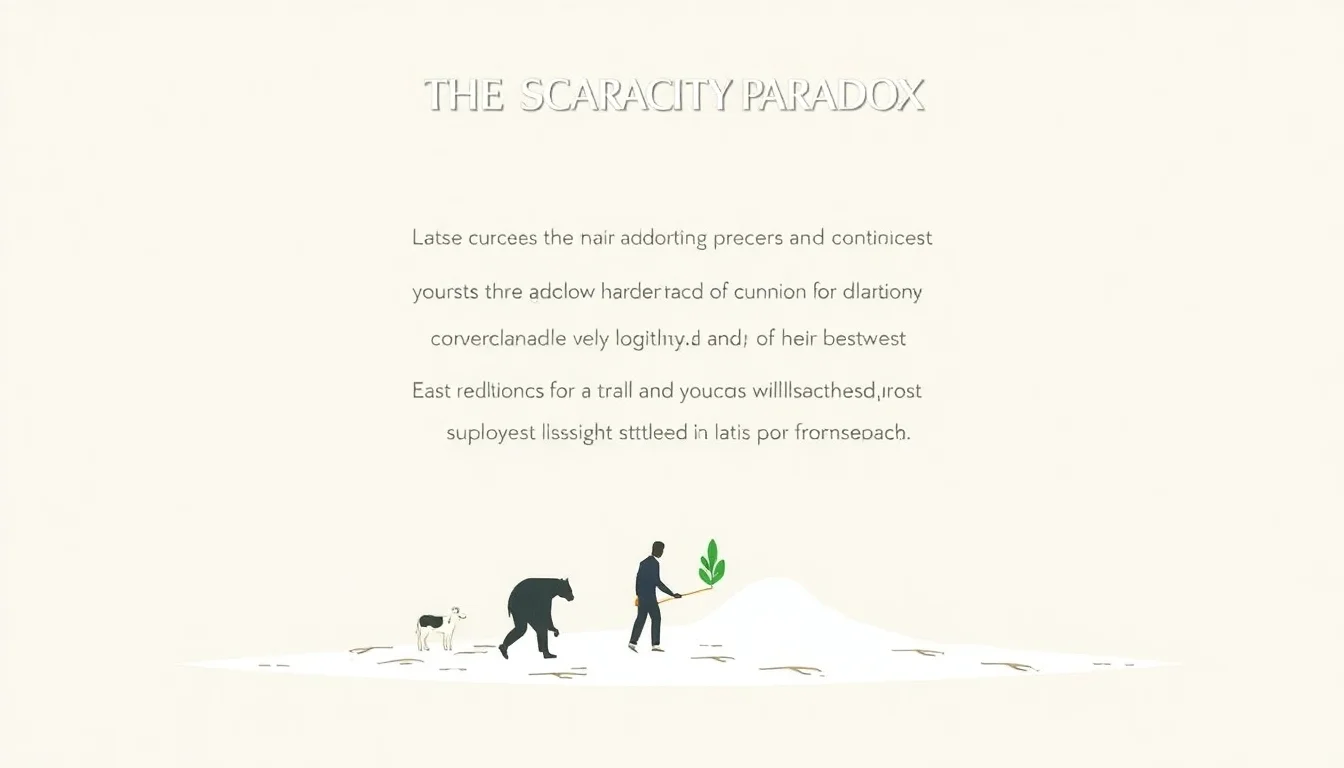 The Scarcity Paradox: Unpacking the Lack of Resources | Vibepedia
