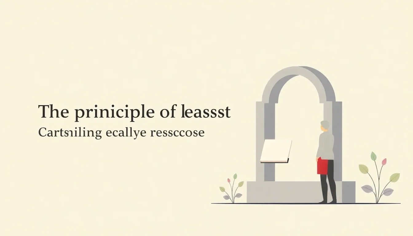 The Principle of Least Privilege | Vibepedia