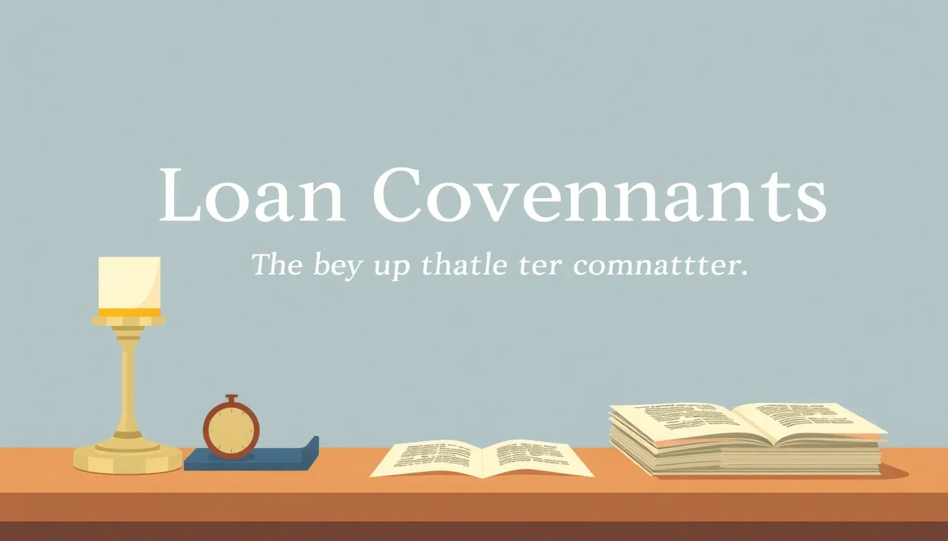Loan Covenants: The Fine Print That Matters | Vibepedia