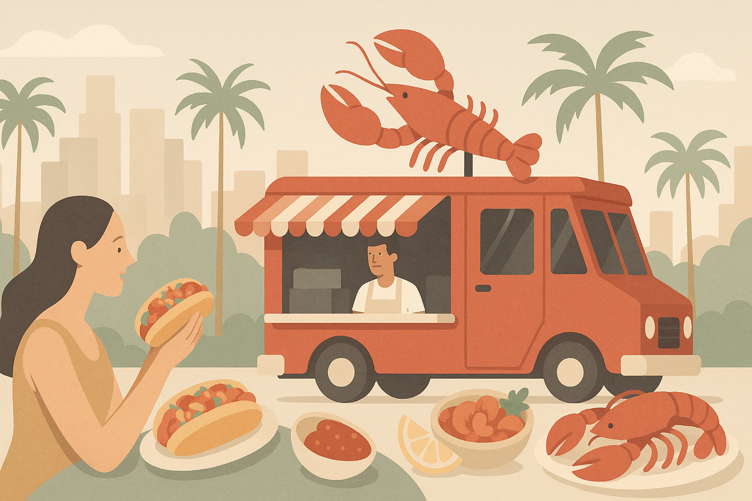 Los Angeles Lobster Food Trucks | Lobster Places