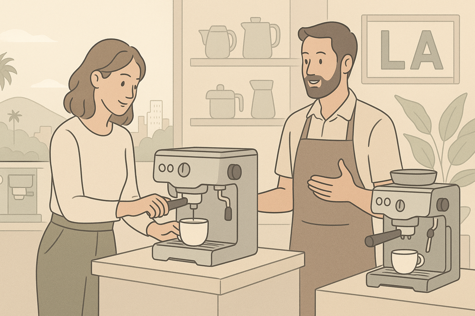 Los Angeles Local Retailers for Latte Machines | Latte Machines