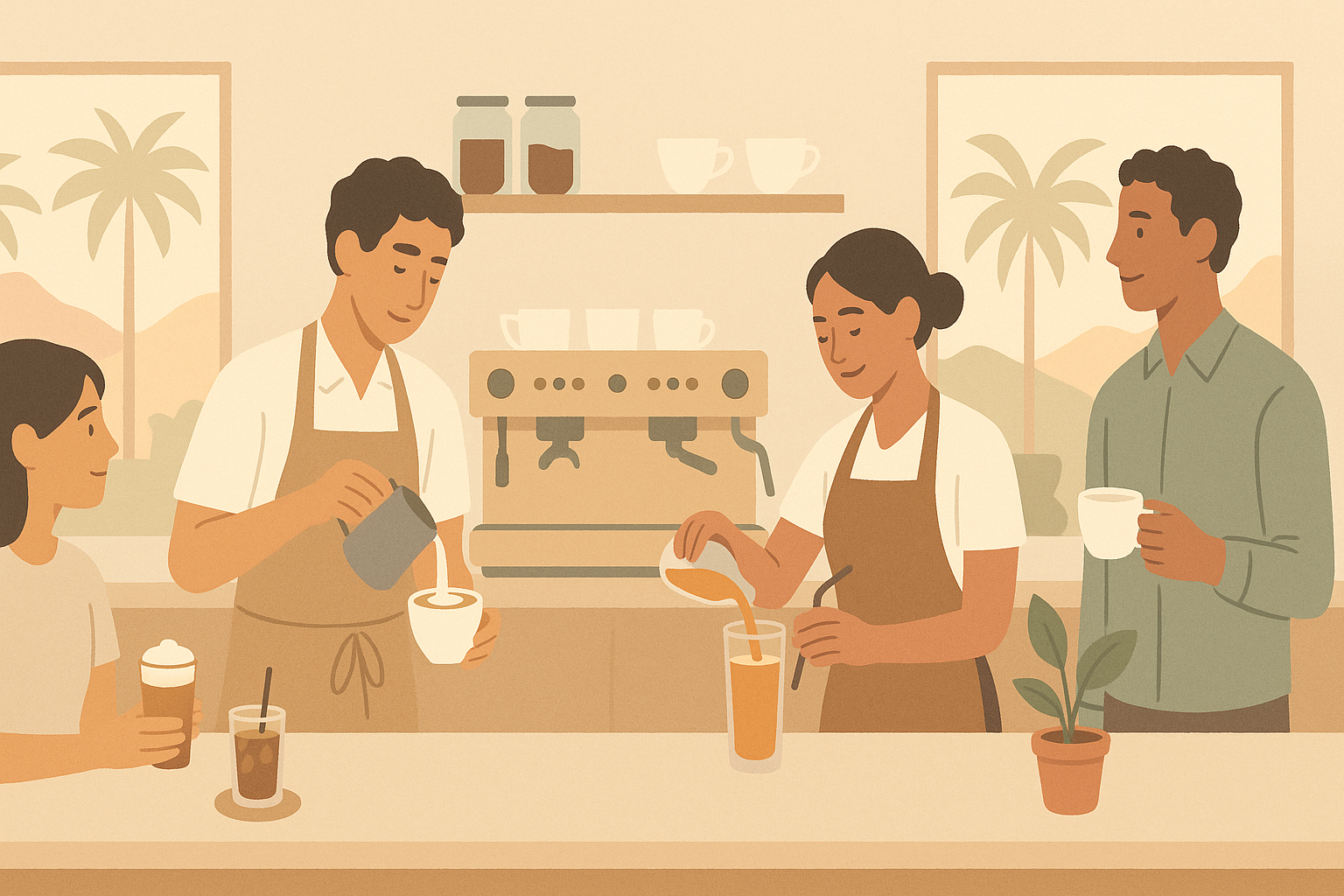 Los Angeles Unique Coffee Drinks | Latte Makers