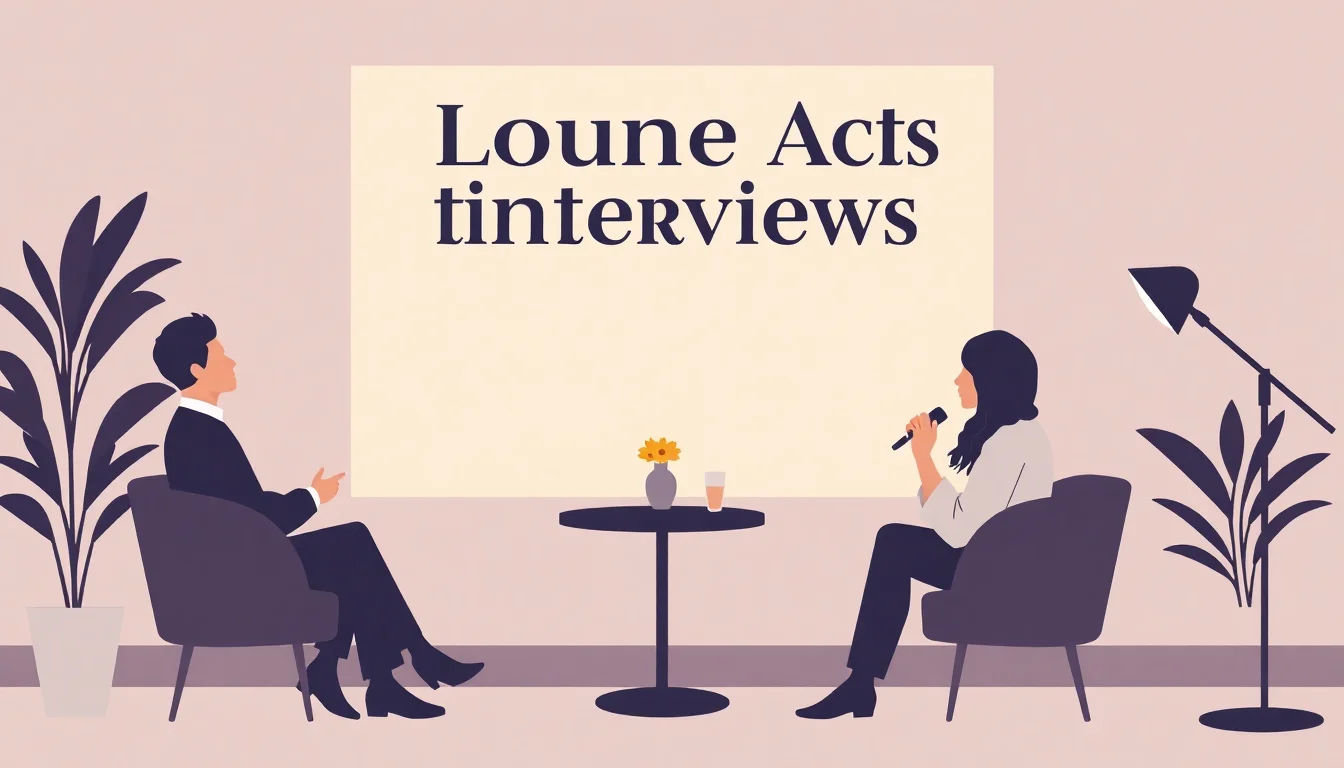 Lounge Acts Interviews | Lounge Acts