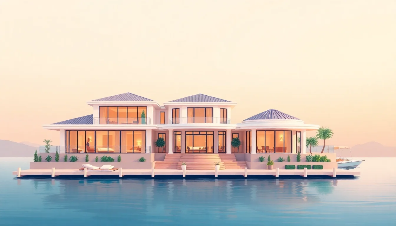 Luxury Homes Waterfront Properties in Posh Cribs | Posh Cribs