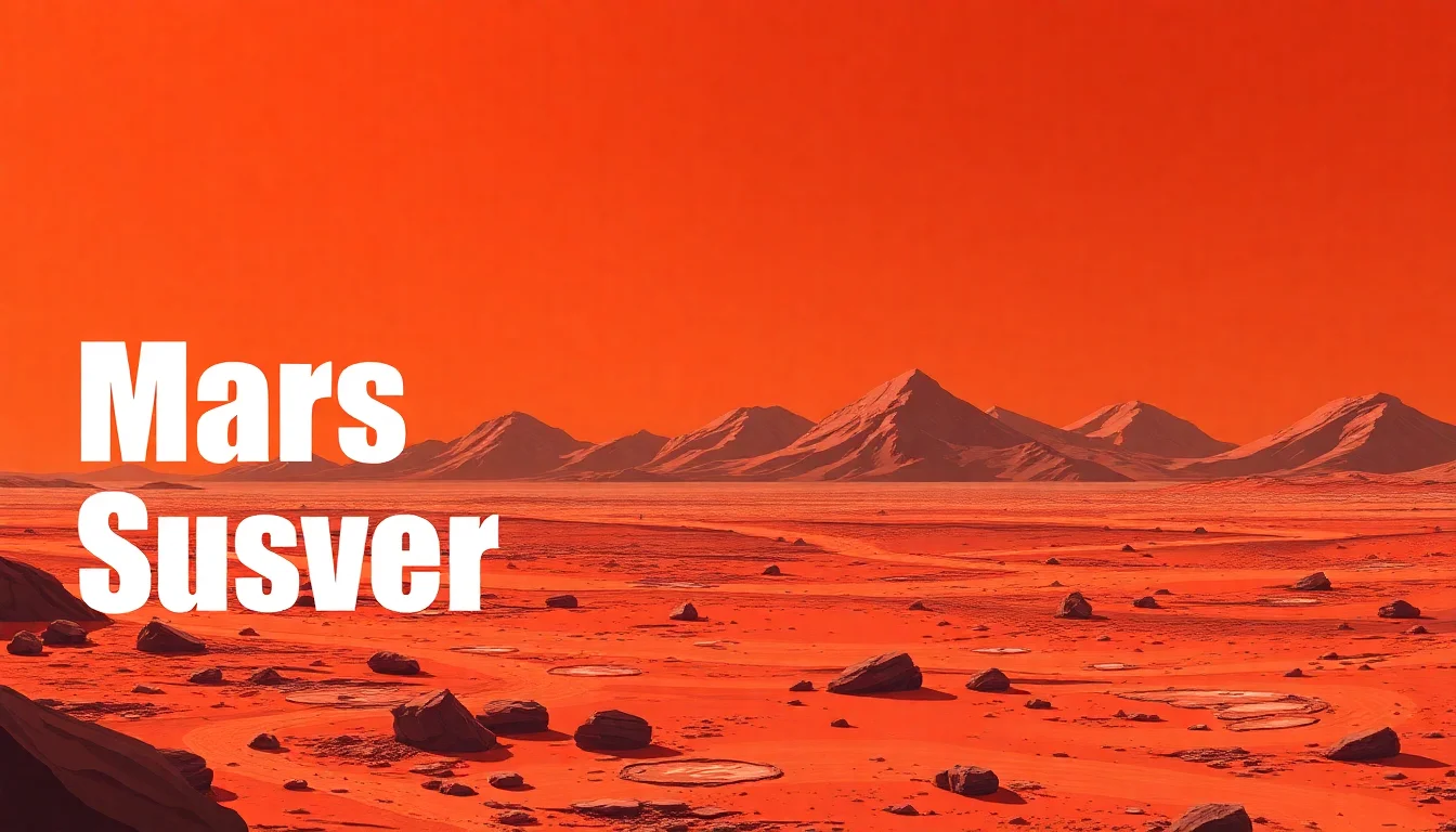 Mars Geological Survey: Unearthing the Red Planet's Secrets