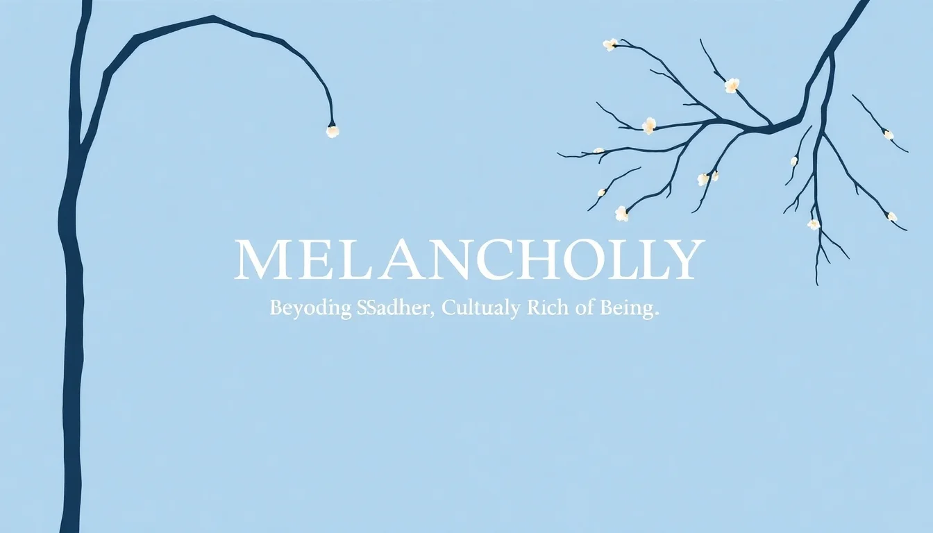 Melancholy: The Art of the Blue Mood | Vibepedia