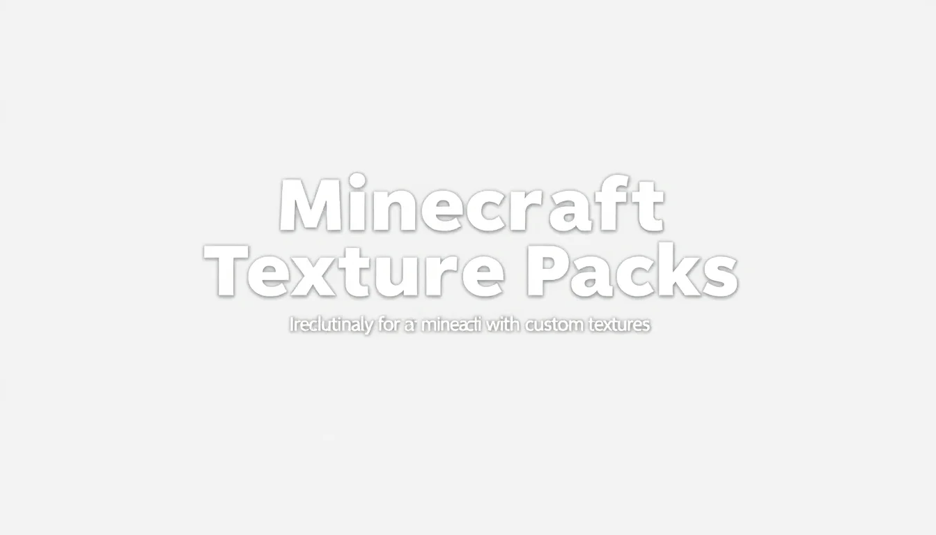 Minecraft Texture Packs | MinecraftHacks