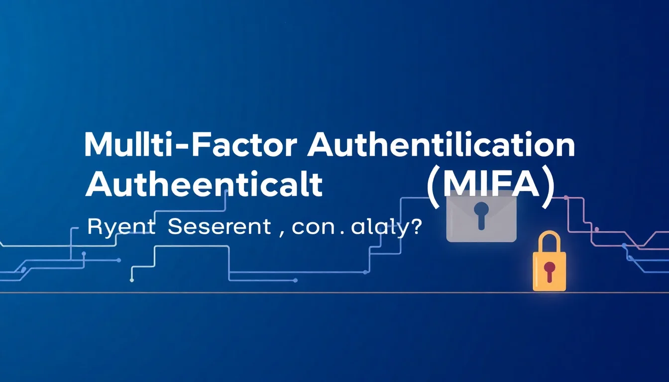Multi-Factor Authentication (MFA) | Vibepedia