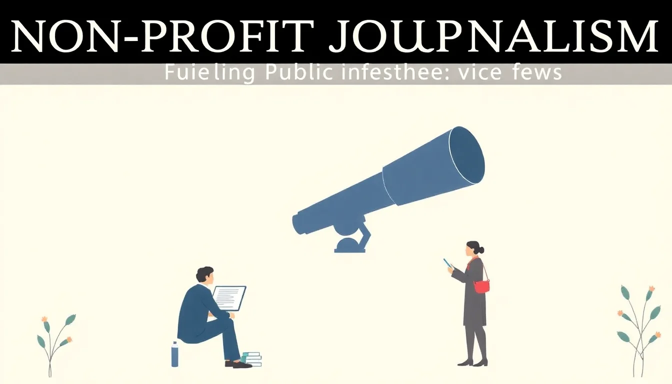 Non-Profit Journalism: Fueling Public Interest News | Vibepedia