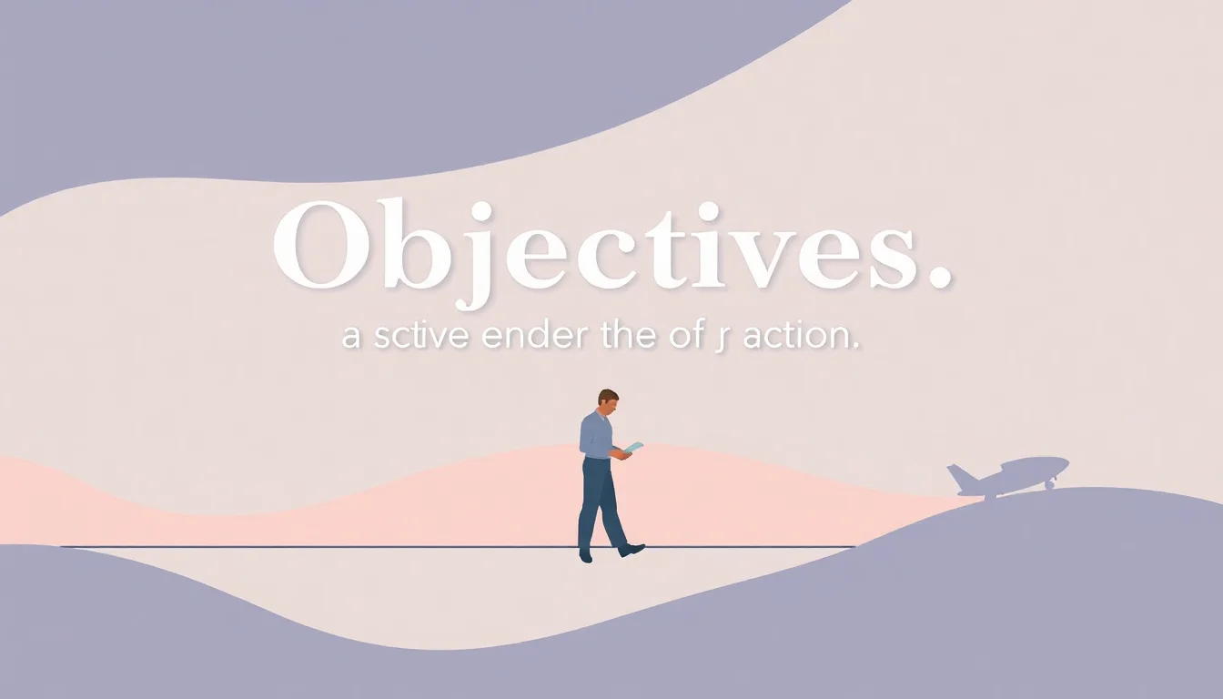 Objectives: The Engine of Action | Vibepedia