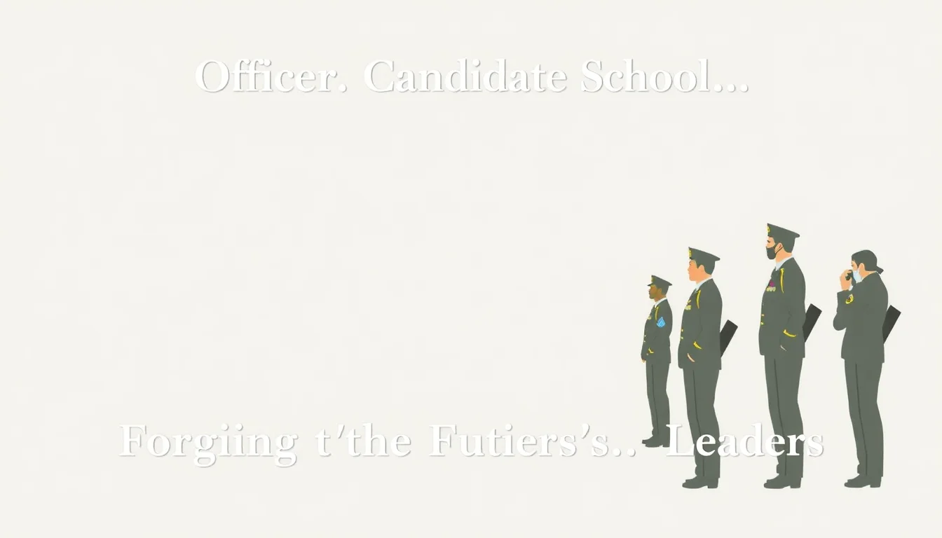 Officer Candidate School (OCS) | Vibepedia