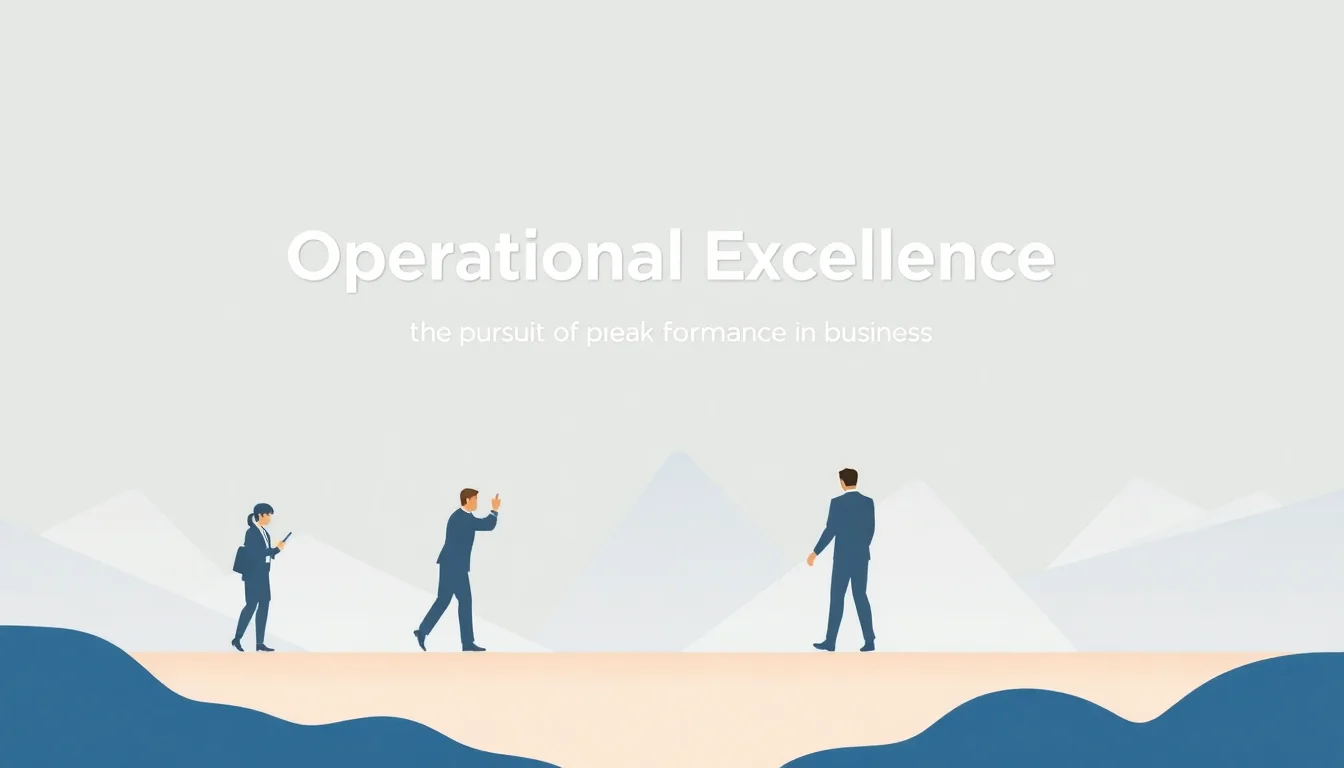 Operational Excellence | Vibepedia