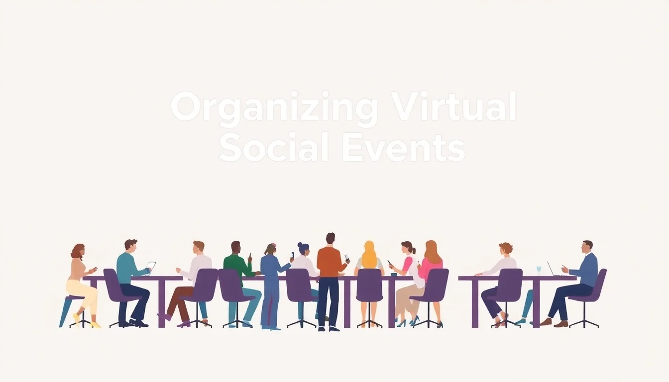 Organizing Virtual Social Events | Frenly Space