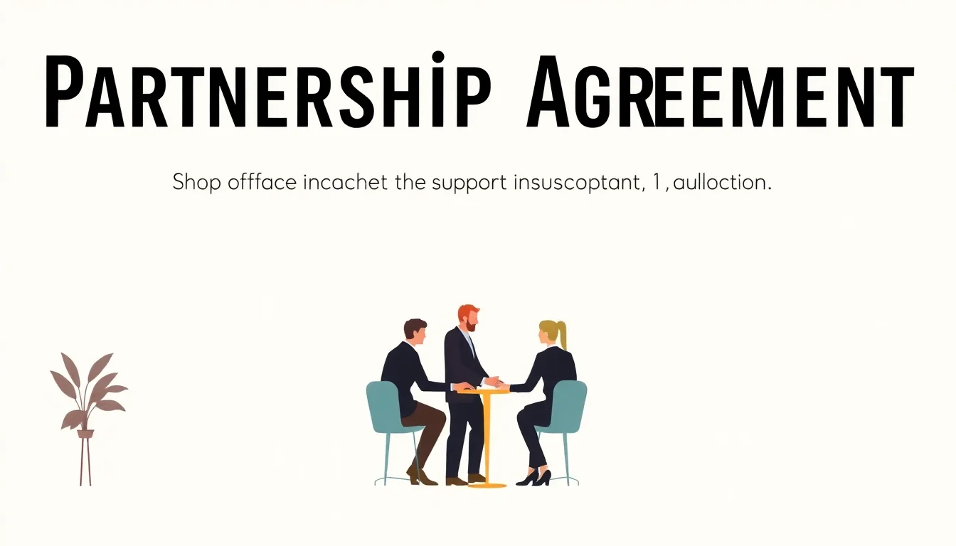 Partnership Agreement: The Blueprint for Business Alliances
