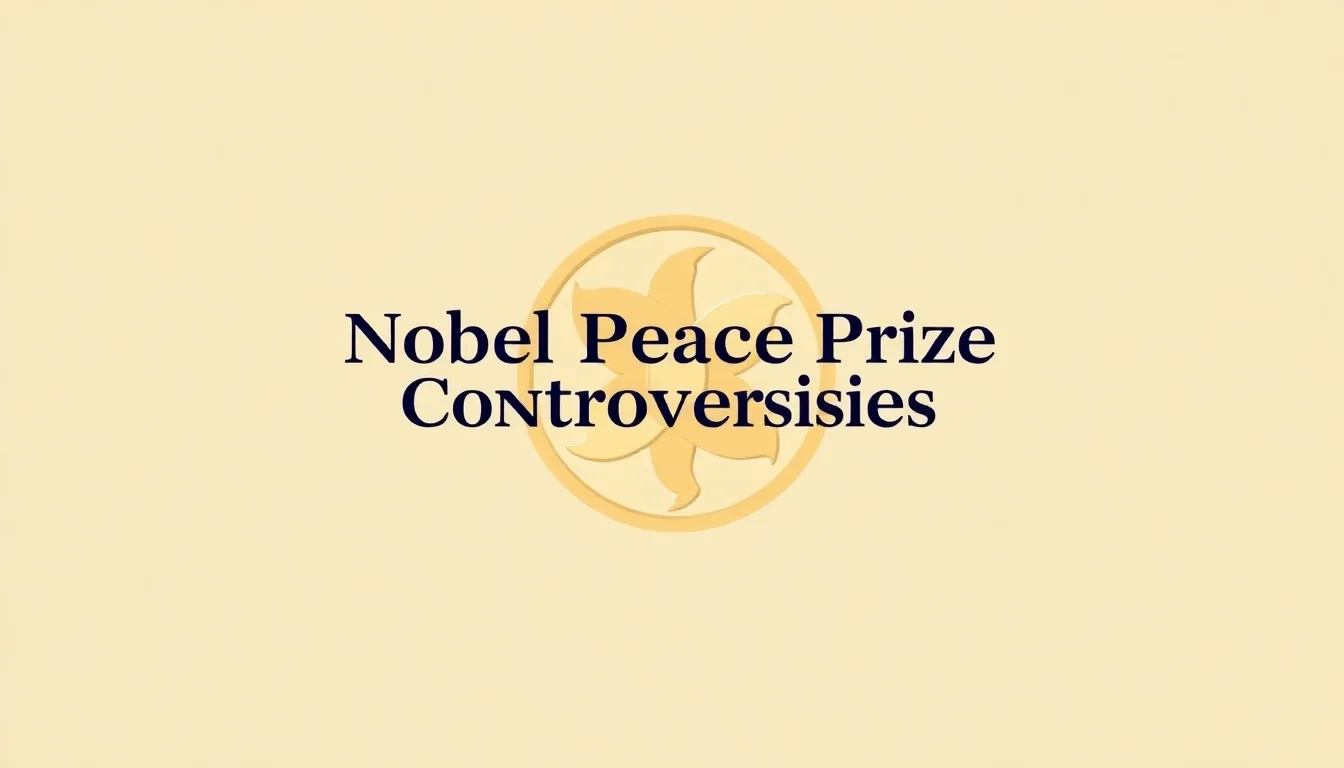 Nobel Peace Prize Controversies: A Vibepedia Dossier | Vibepedia