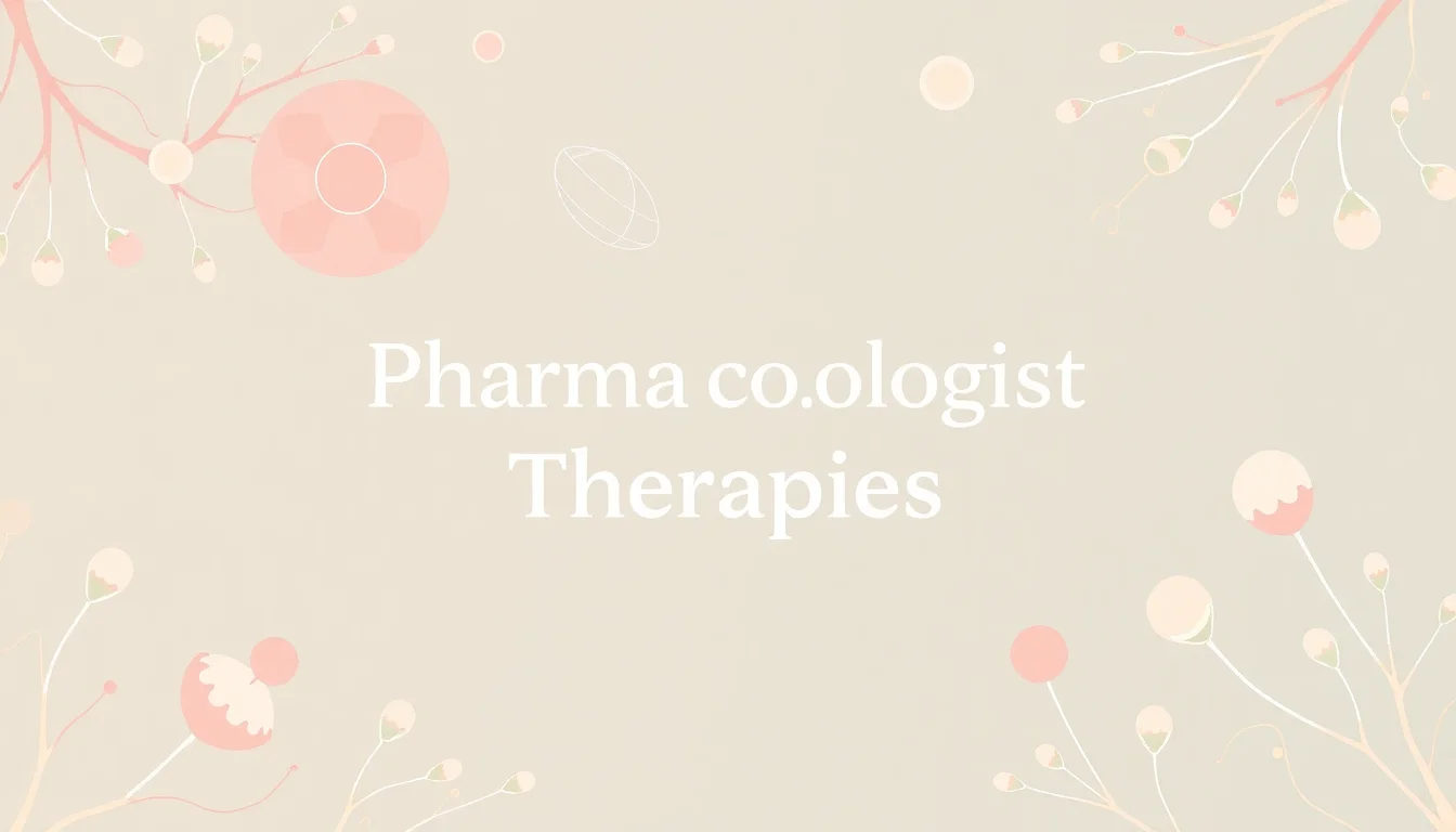 Pharmacological Therapies: A Vibepedia Primer | Vibepedia