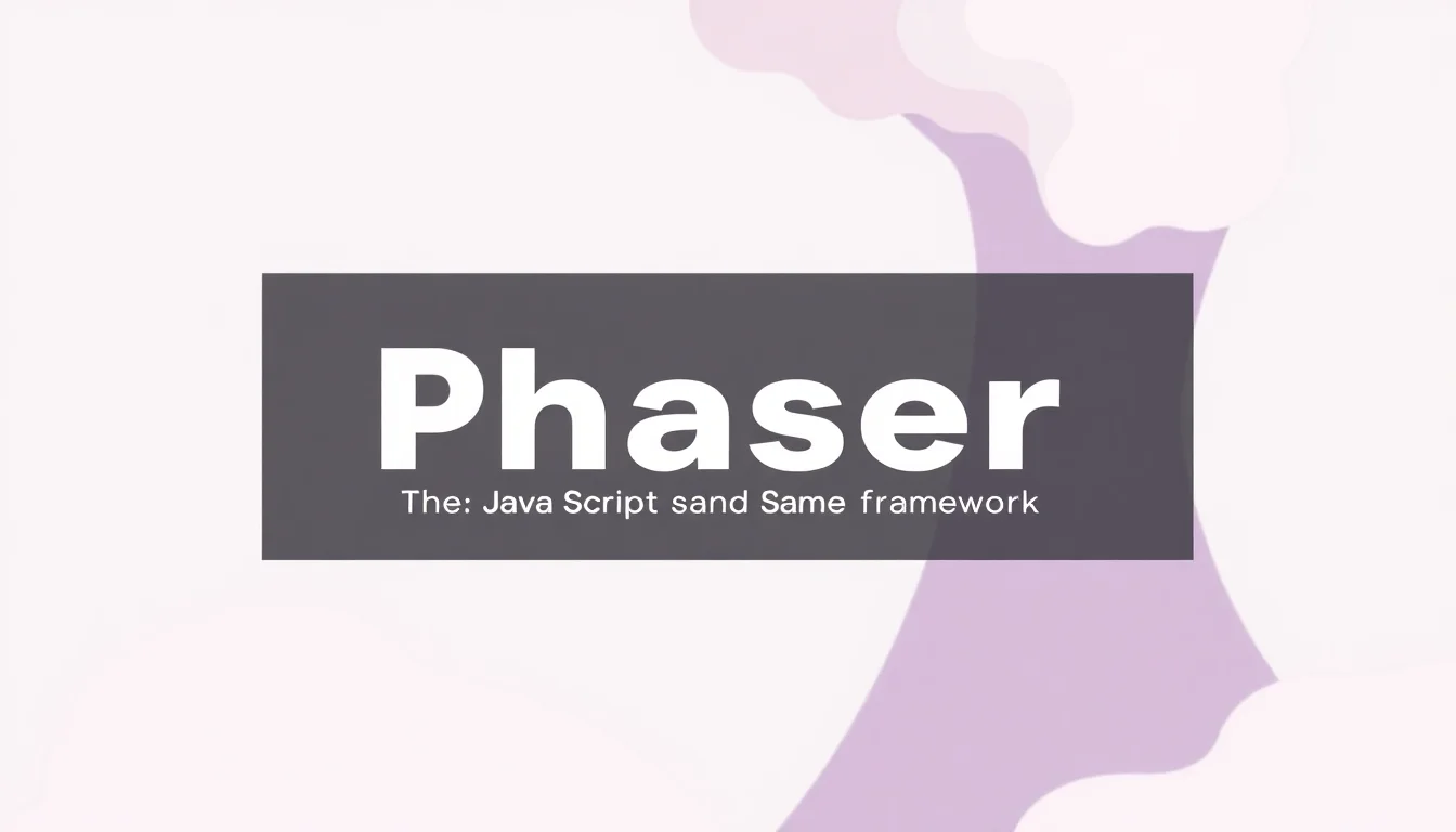 Phaser: The JavaScript Game Framework | Vibepedia