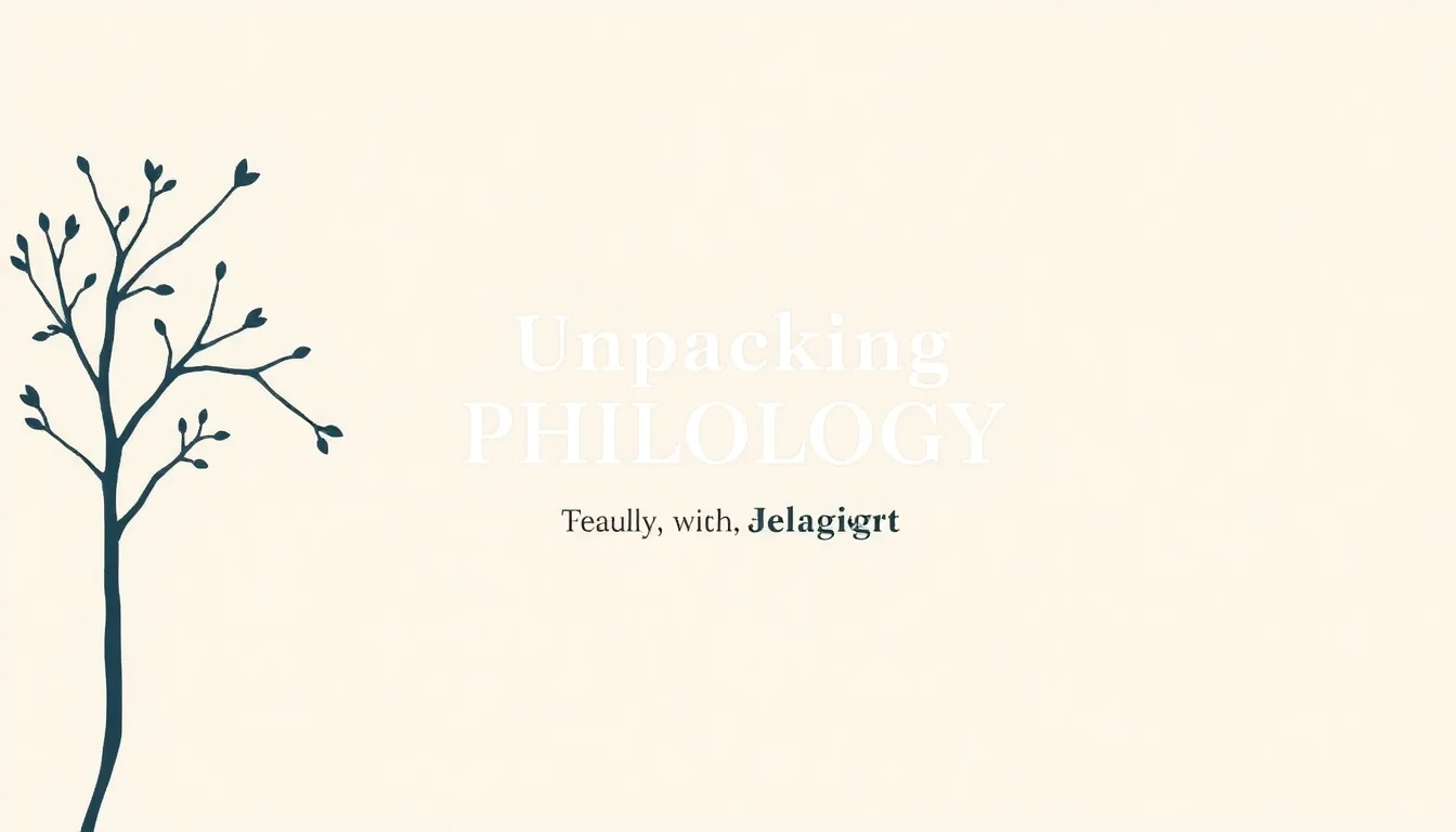 Unpacking Philology: The Pulse of Language | Vibepedia