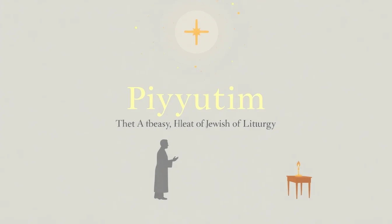 Piyyutim: The Poetic Heartbeat of Jewish Liturgy | Vibepedia