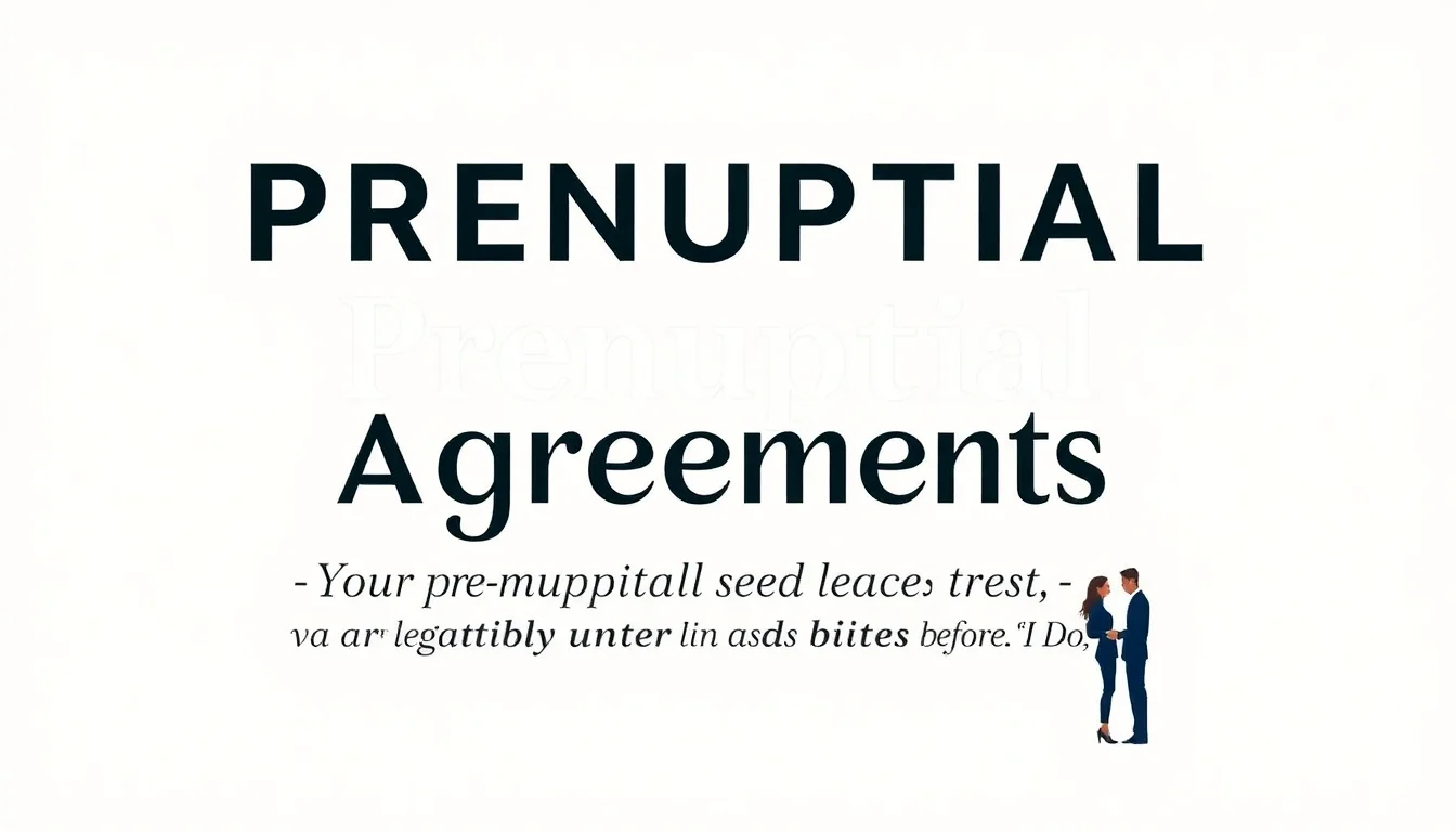Prenuptial Agreements: Your Pre-Nuptial Peace Treaty