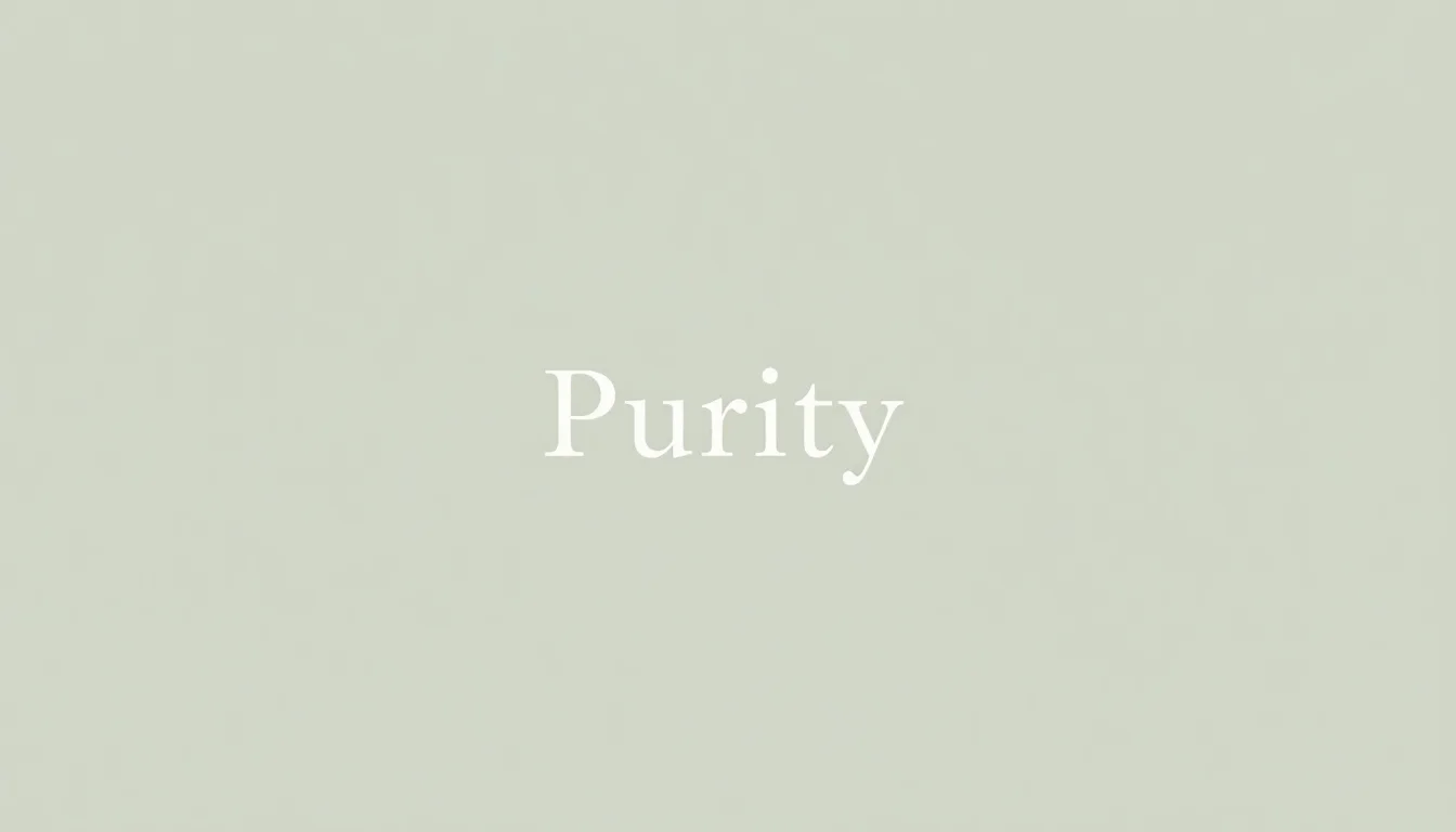 Purity | Vibepedia