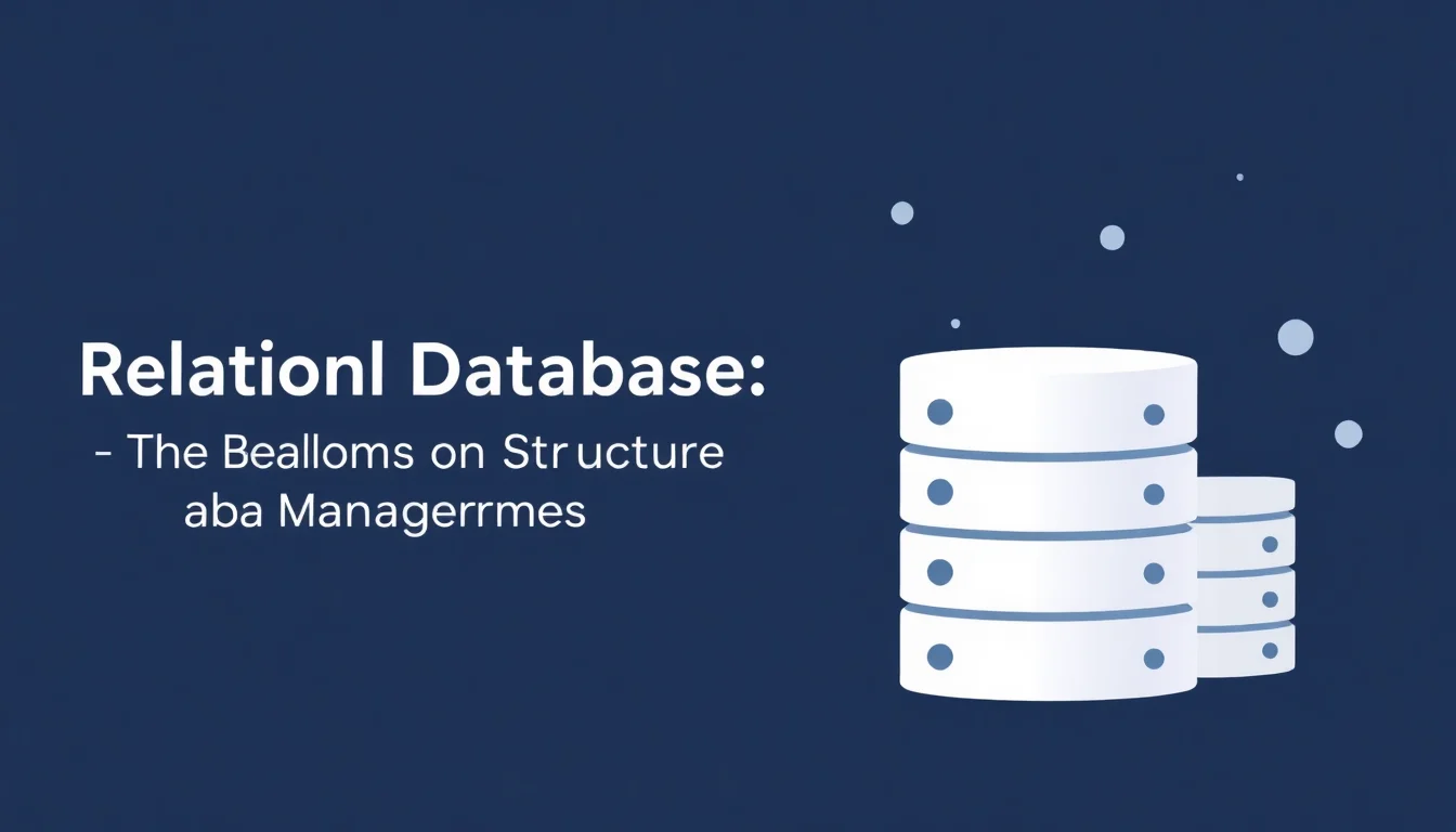 Relational Databases | Vibepedia
