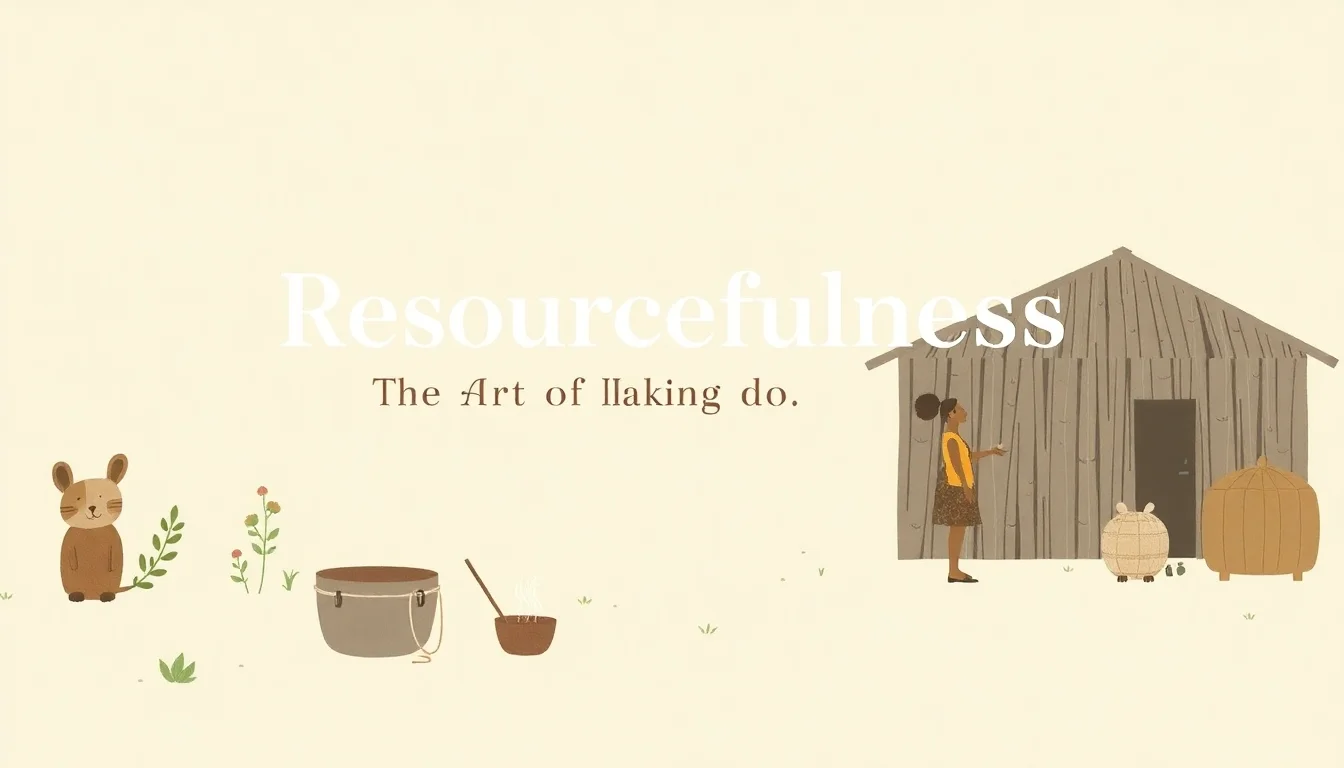 Resourcefulness: The Art of Making Do | Vibepedia