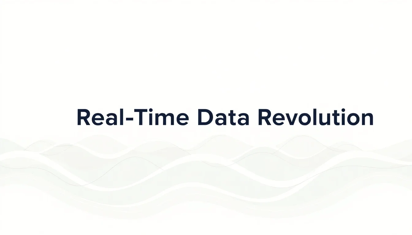 RTD: The Real-Time Data Revolution | Vibepedia