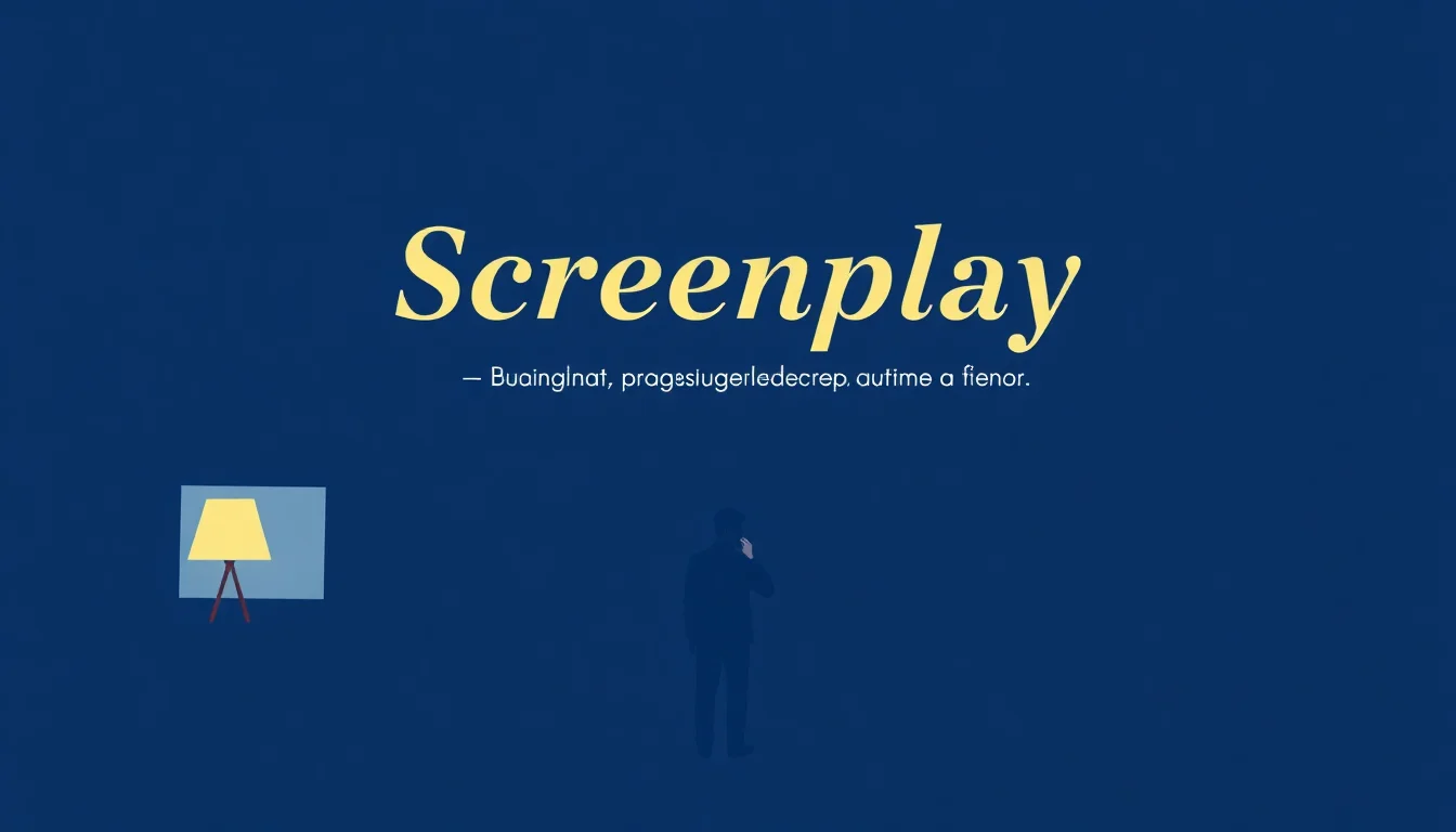 Screenplay | Vibepedia