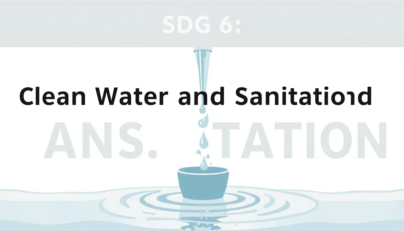 SDG 6: Clean Water and Sanitation | Vibepedia