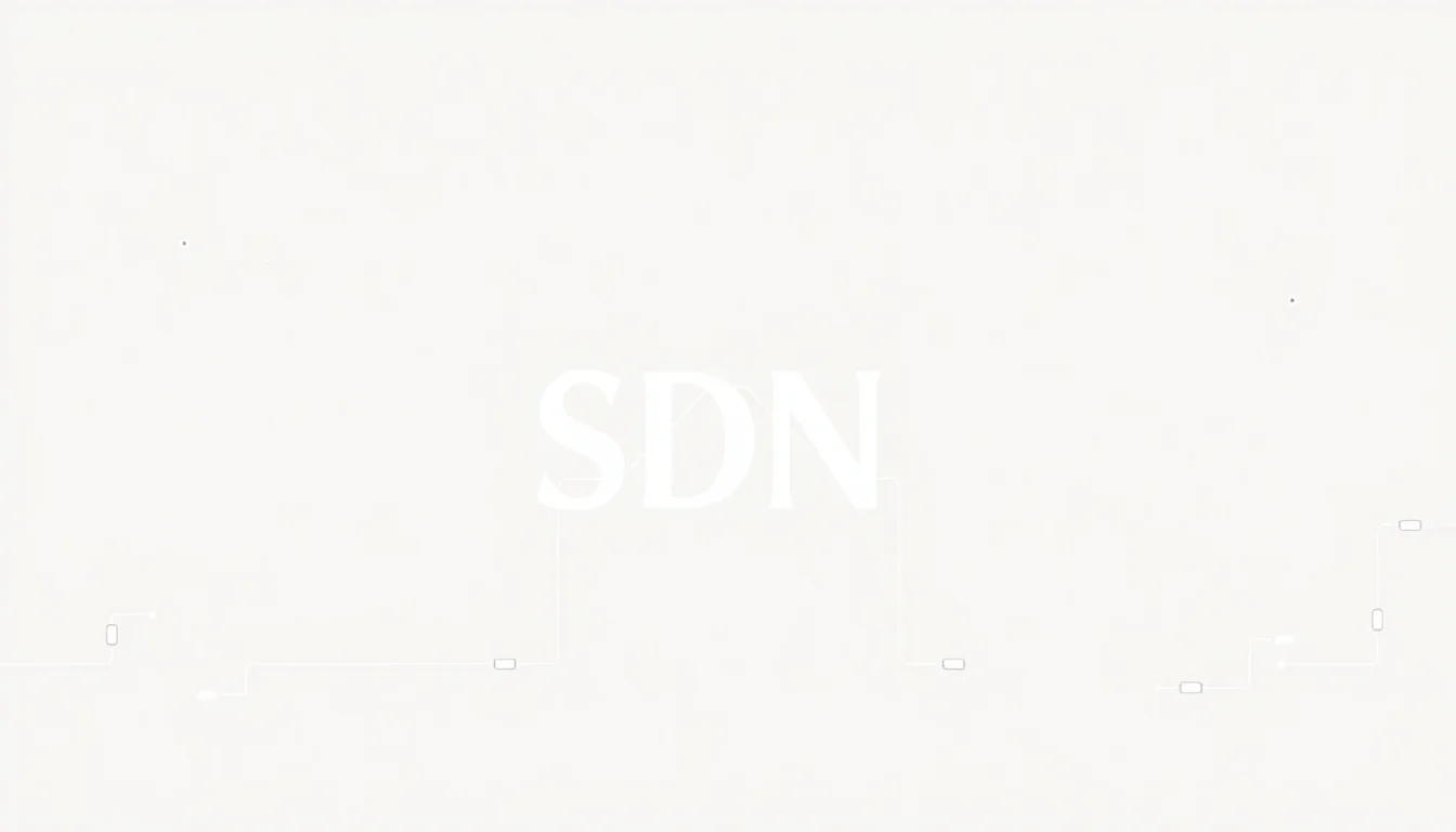 Software-Defined Networking (SDN) | Vibepedia