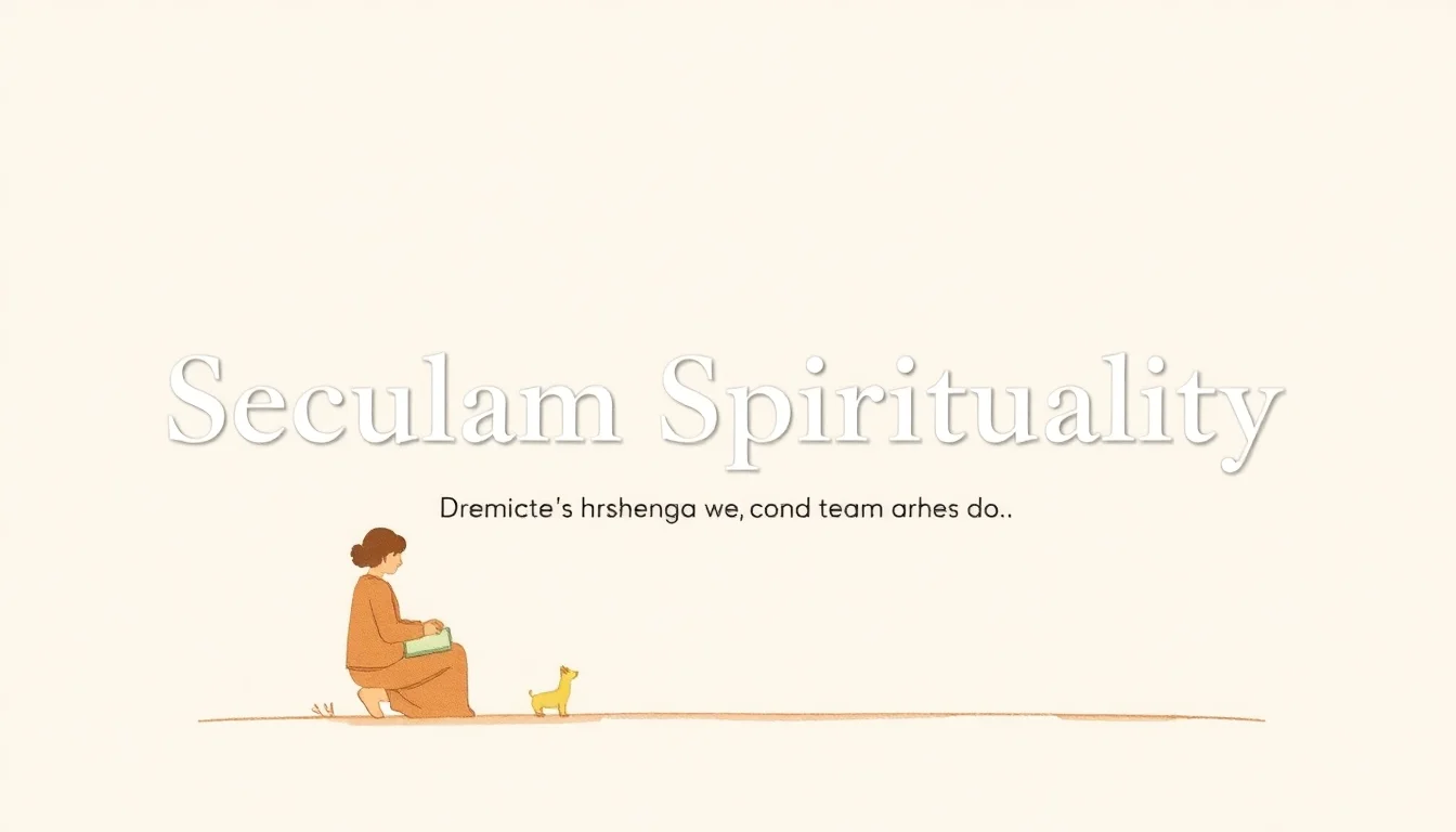 Secular Spirituality | Vibepedia