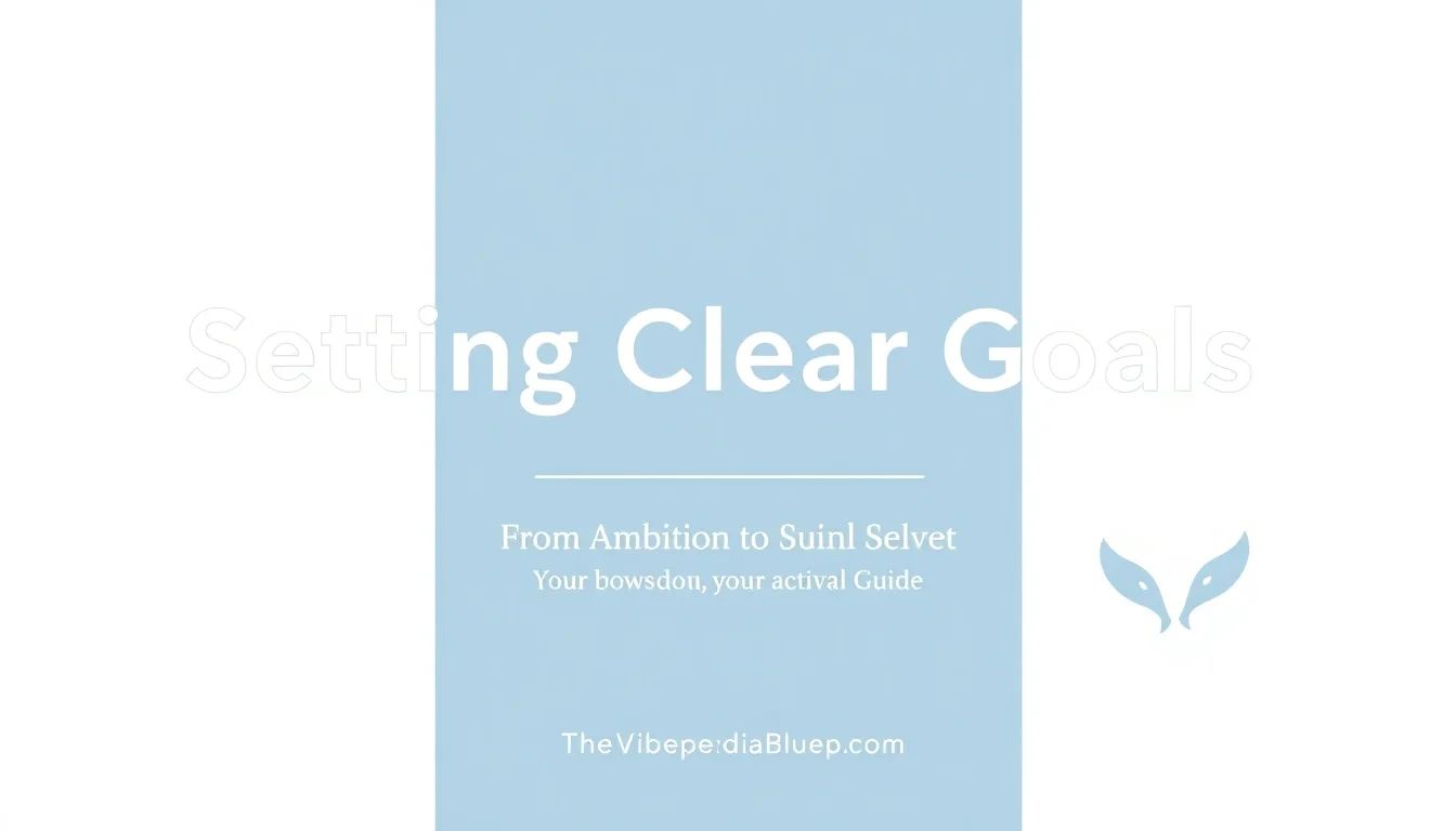 Setting Clear Goals: The Vibepedia Blueprint | Vibepedia