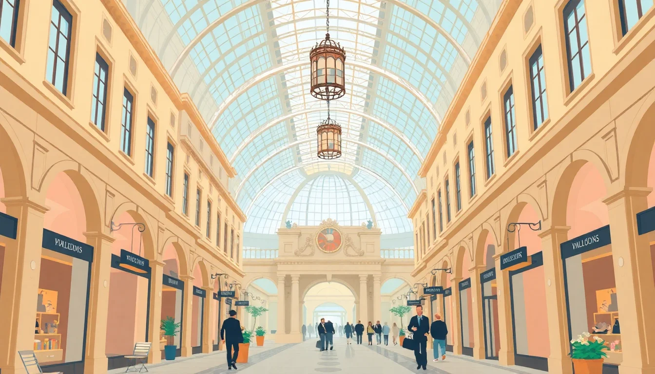 Shopping Arcades: From Victorian Grandeur to Modern Malls