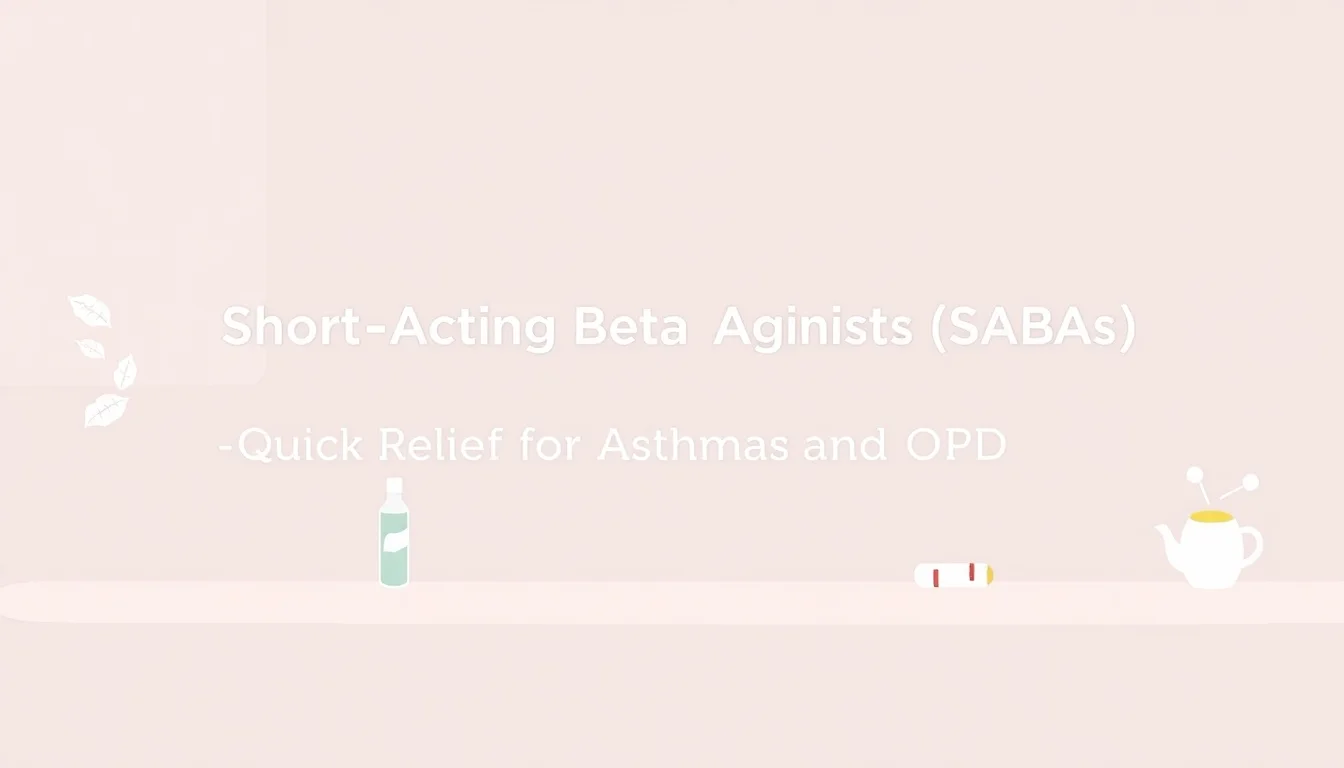 Short-Acting Beta Agonists (SABAs) | Mimi Bebe
