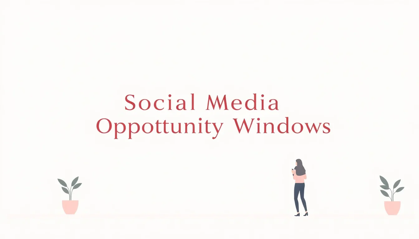 Social Media As Opportunity Windows | Vibepedia