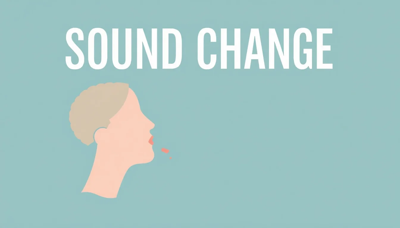 Sound Change | Vibepedia