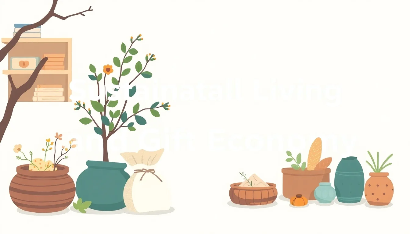 Sustainable Living and Gift Economy in Gift Economy is a unique space