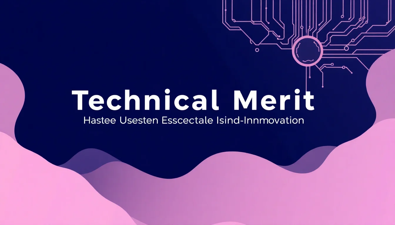 Technical Merit: The Unseen Force Behind Innovation | Vibepedia