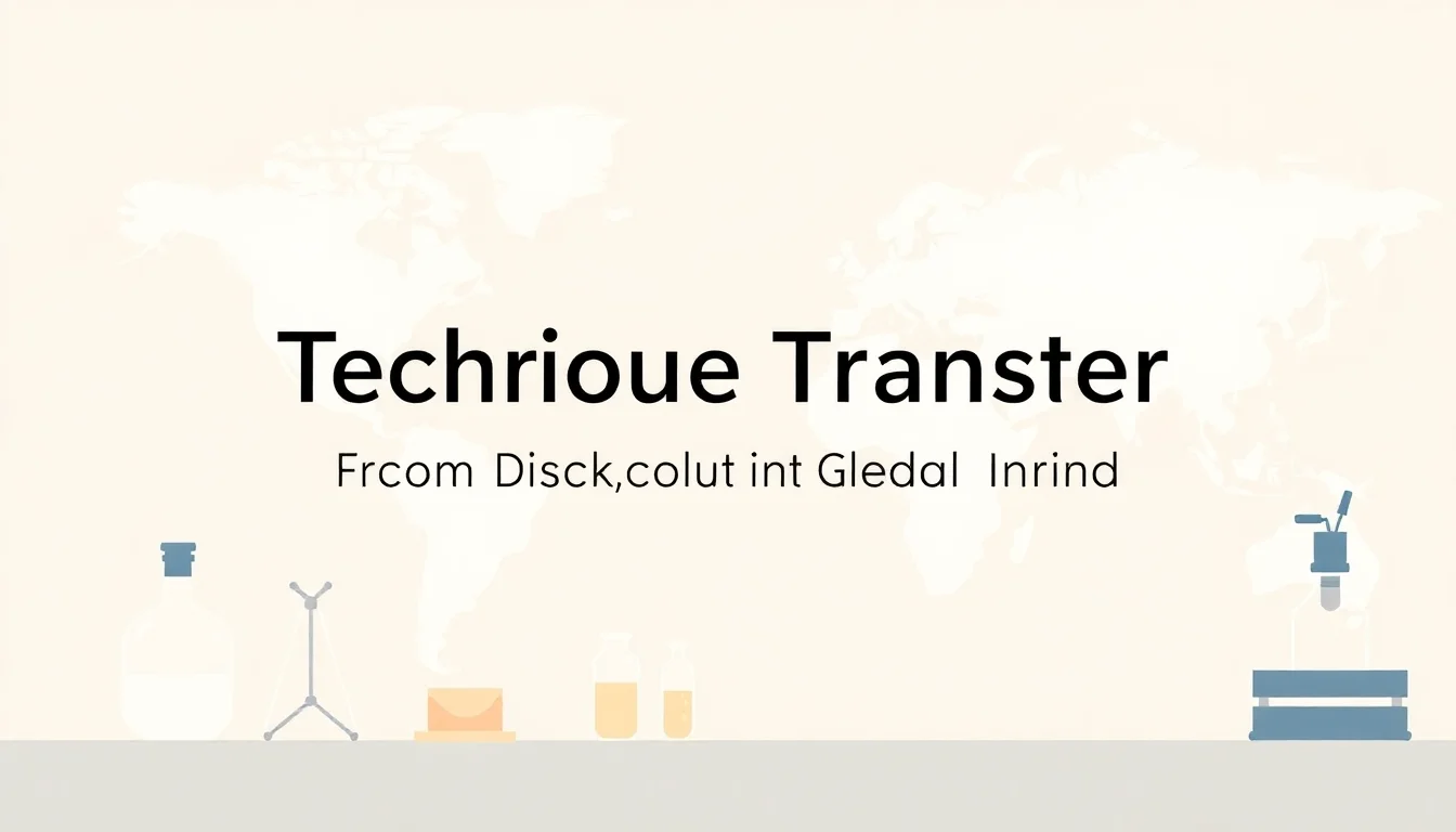 Technique Transfer: From Lab Bench to Global Impact | Vibepedia