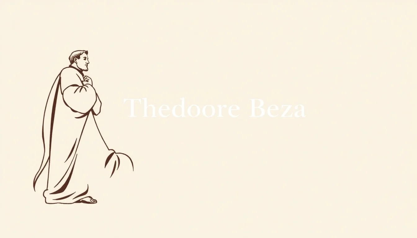 Theodore Beza: Architect of Reformed Theology | Vibepedia
