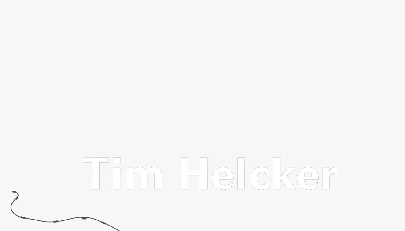 Tim Hecker: Sonic Disruptor | Vibepedia