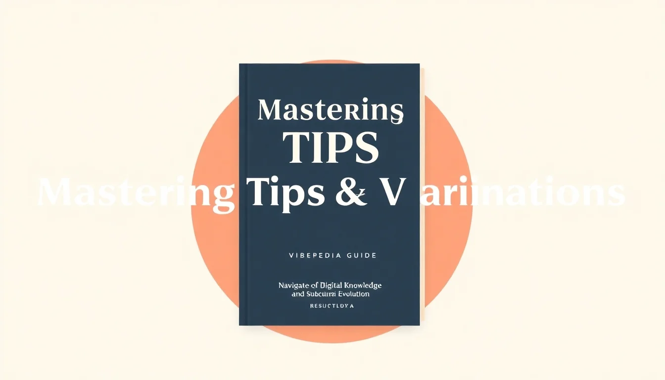 Mastering Tips & Variations: A Vibepedia Guide | Vibepedia