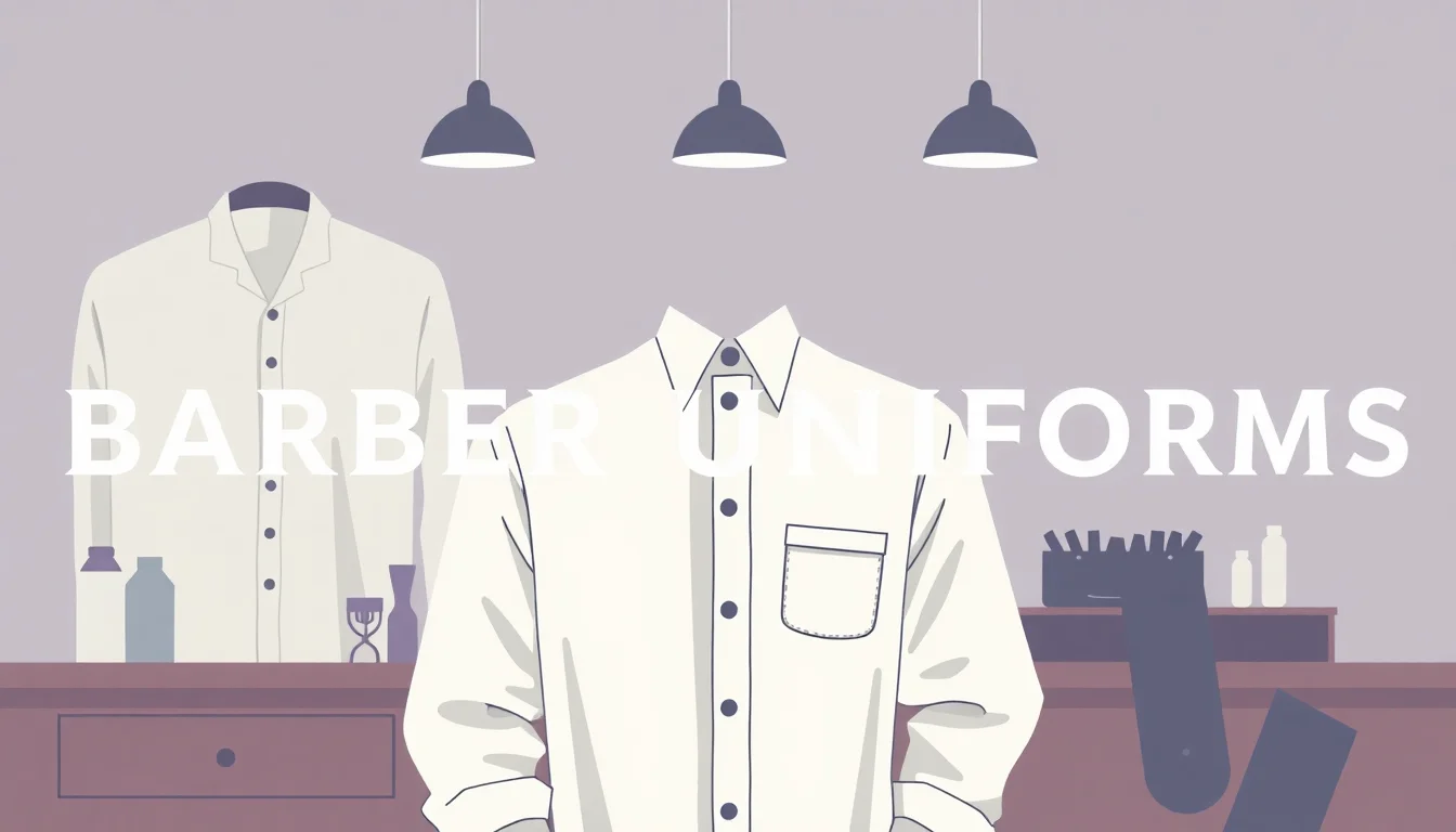 Trendy Barber Uniforms | Salon Uniforms