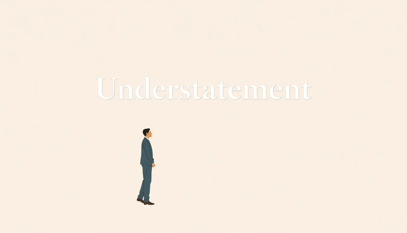 Understatement | Vibepedia