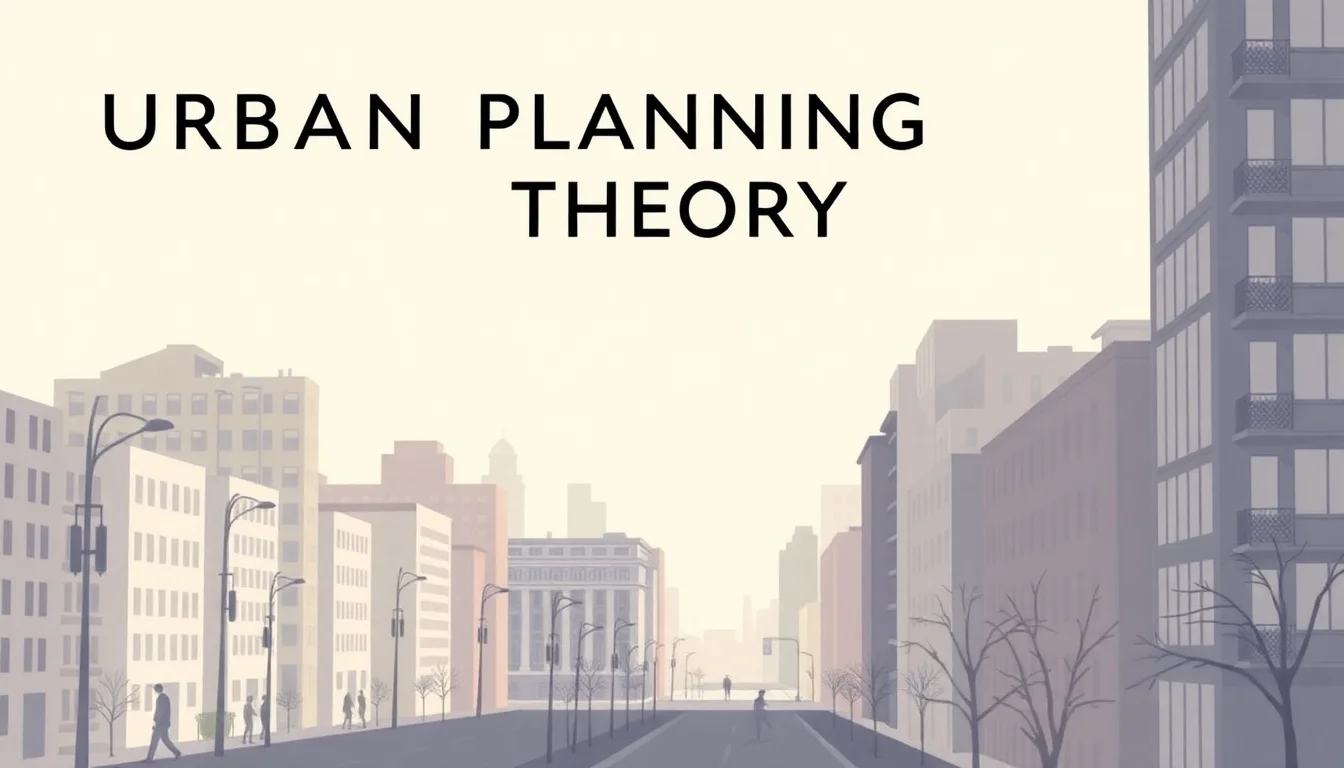 Urban Planning Theory | Vibepedia