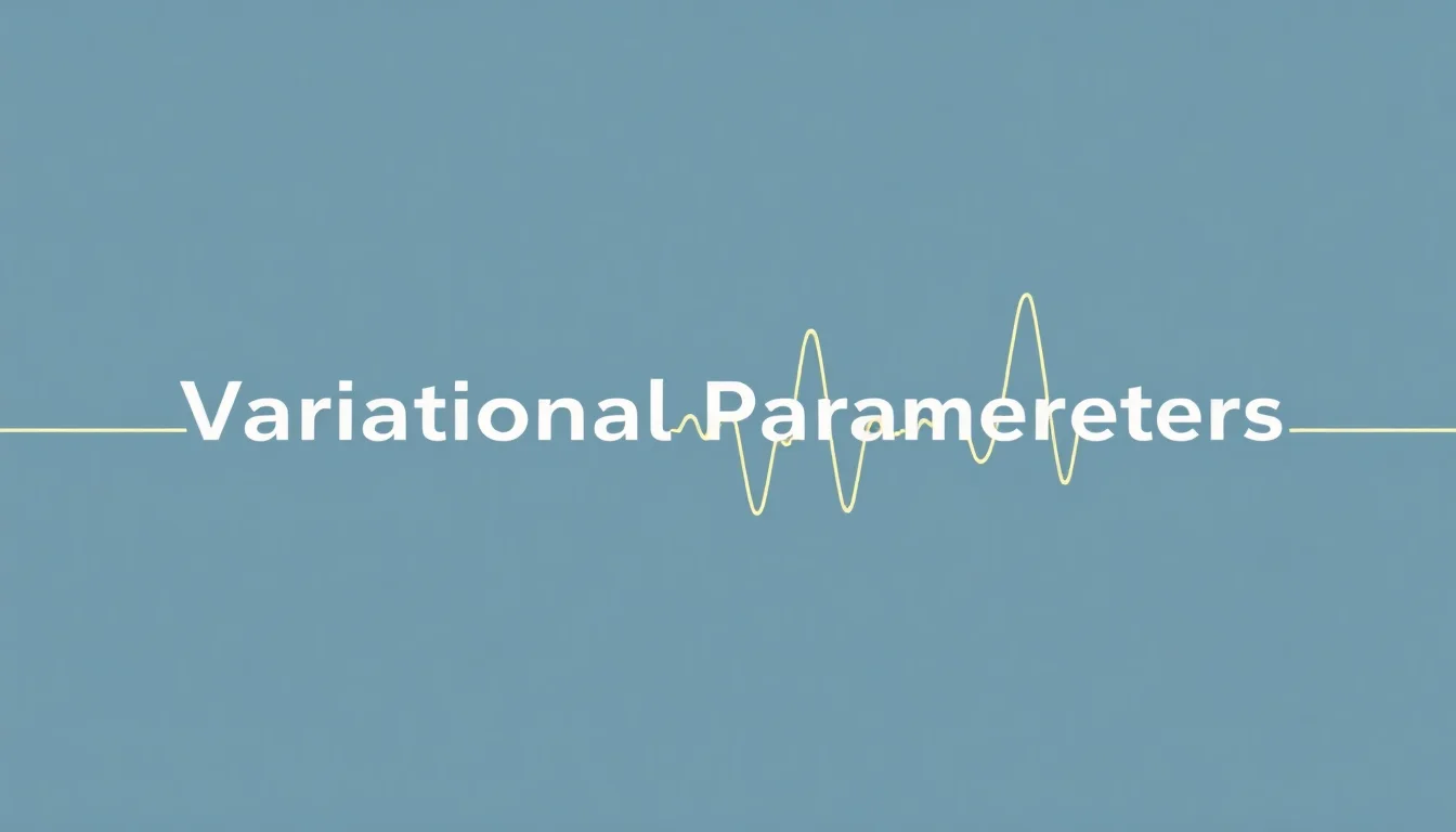 Variational Parameters: The Pulse of Machine Learning | Vibepedia