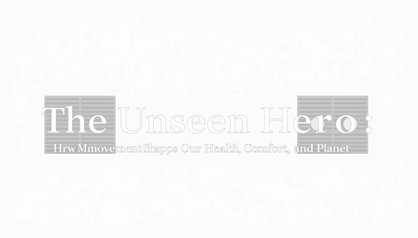The Unseen Hero: Ventilation | Vibepedia