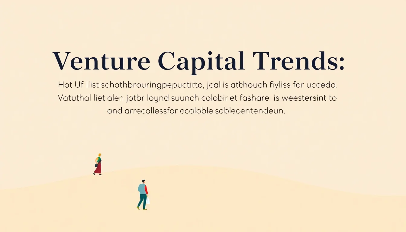 Venture Capital Trends: Navigating the Shifting Sands of